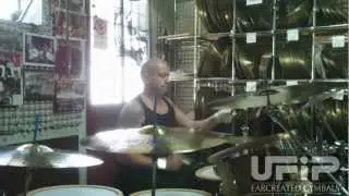 Yan Maillard Cymbals Choice At UFIP Factory(Pistoia)2012