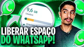 Como LIBERAR ESPAÇO do WHATSAPP no CELULAR | Atualizado!