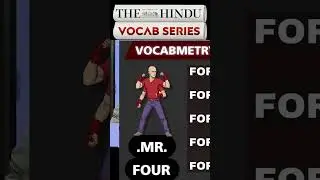 Meaning of Fortress // Easy Trick to Remember Words with Story // The Hindu Vocab Series