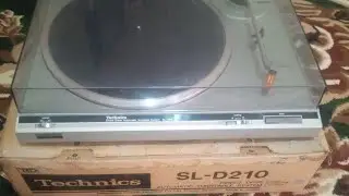 Technics sl-d210 проигрыватель винил пластинкалар учун обзор