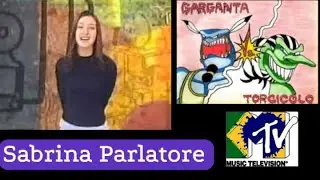 Sabrina Parlatore no programa Garganta e Torcicolo (MTV, 1998)