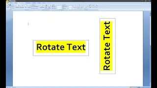 Rotate Text Boxes in Word &mdash; Hidden Trick Everyone Should Know!