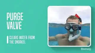 Bestway&reg; Spark Wave&trade; Adult 14+ Snorkel Set with Fins