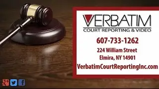 Verbatim Court Reporting Services | Elmira NY Court Reporters