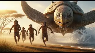 The Shoreline Battle of Homo Erectus & Sea Turtles