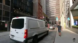 Walking on Stone Street in Manhattan, NYC