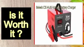 Beleeb C15 Multi-Voltage Battery Charger Features - Important Information