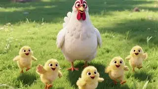 Five Little Chicks | Cute Nursery Rhyme for Toddlers | Baby Chick Counting Song