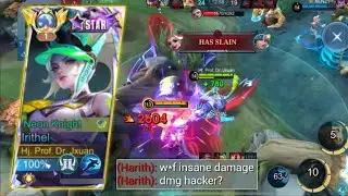 THIS IS WHY IRITHEL IS THE BEST COUNTER FOR HARITH GOLD LANE! - Mobile Legends