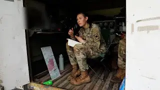 Calling For Fire, 1st Battalion 206th Field Artillery regiment Fire Support Team AT 2024