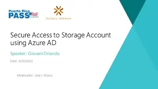 Secure Access to Storage Account using Azure AD