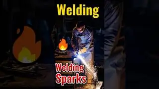 Dangerous Welding Sparks #welding #sparks #fire