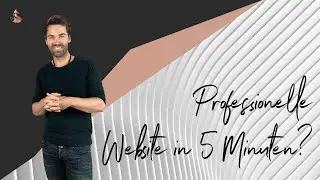 Professionelle Website in 5 Minuten erstellen? Geht das wirklich?