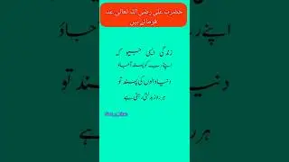 Hazrat Ali (R.A)Inspirational Quote | Live to Please Allah,Not People💫#islamicknowledg #noor_e_Riyaz