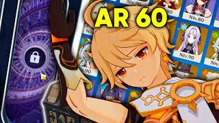 La Pire Joueuse AR 60 de Genshin impact et elle est complètement BLOQUÉ !
