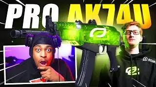 USING PRO PLAYER OPTIC SCUMP OVERPOWERED AK74U (BEST AK-74u CLASS SETUP) BLACK OPS COLD WAR!