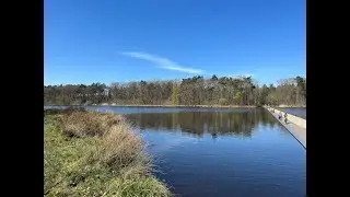 Walking in the nature and Cycling through water - Bokrijk
