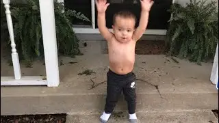 Hilarious workout moves Roman showed me