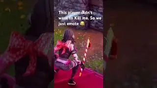 Friendly player in Fortnite!