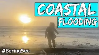 BERING SEA | COASTAL FLOODING | WALES ALASKA | Leslie Digital Spot