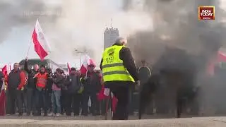 EU Farmer's Protest: Polish Farmers March To Protest Ukrainian Imports And EU Policies