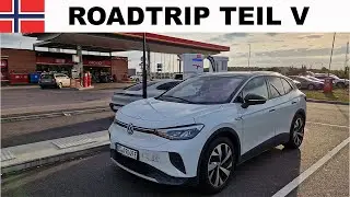 6300km Elektroauto Trip -  Norwegen mit dem VW ID.4 1st - Teil 5: von Norwegen nach Hause...