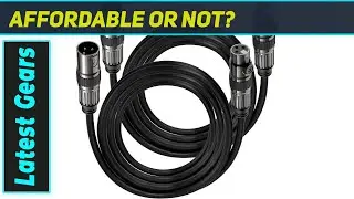 ReviewBest 10ft XLR Microphone Cables for Studio & PA