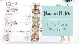 Plan With Me | Happy Planner | Week of December 17-23 | My First Sticker Kit!