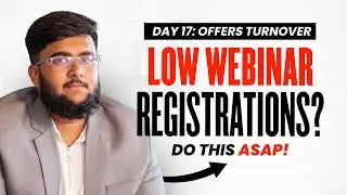 This destroys webinar registration rates