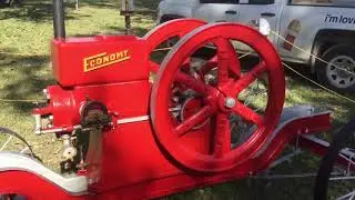Economy hit and miss gas engine
