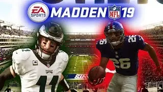 Saquon's Big Day! How Do I Stop Fake Screen Wheel!?? Madden 19 Online Ranked | Giants