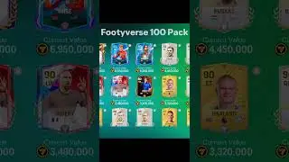 Footyverse 100 Pack Opening! #fcmobile #fcmobile26 #fc26