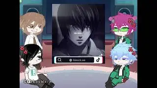 FANDOMS REACT 1/4 [LIGHT YAGAMI] #deathnote #jujutsukaisen #saikikusuo #gachaclub