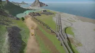 Following a rock train
