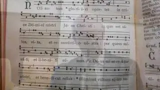 NOS  AUTEM  GLORIARI, Studio introito gregoriano, Giovanni Vianini, Milano, It.