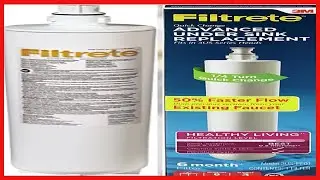 Filtrete Advanced Under Sink Quick Change Water Filtration Filter 3US PF01, for use with 3US PS01