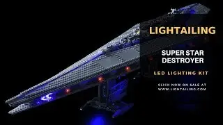 LEGO Star Wars Super Star Destroyer 10221 LED Light Kit -Lightailing