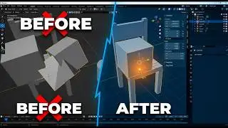 #blendertutorial #blender3d  Blender Cursor ve Pivot Noktası Kullanımı