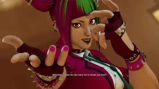 Goth Schoolgirl Juri Fights - SFV