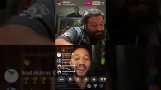 Justin Bieber And dj Khalid / live INSTAGRAM / May 18.2020