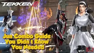 Jun Kazama Season 2 EASY Combo Guide - Tekken 8