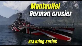 Manteuffel Manual Secondary | German Tier IX Cruiser | World of Warships