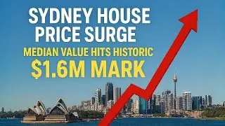 Sydney house price surge: Median value hits historic $1.6 million mark