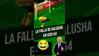 La Falla de Kalusha en #internationalsuperstarsoccer 64 #n64 Ft. Ragamex vs Museo Nintendo #shorts