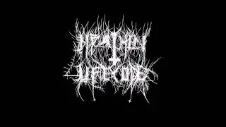 Heathen Life/Code : Atomic Nuclear desolation - Blasphemy cover