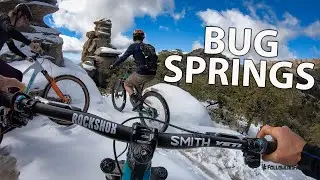 Riding Bug Springs in the Snow | Tucson MTB