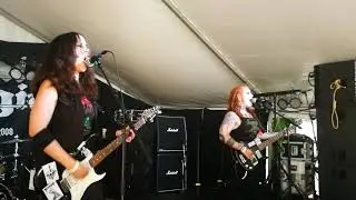 V&ouml;lva live at Metal Magic 2019 - Feminazareth