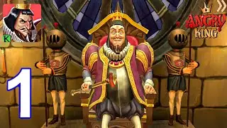 Angry King Scary Pranks  - Gameplay Walkthrough Part 1 - Levels 1-3 (Android, iOS)