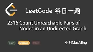 Leetcode 2316 Count Unreachable Pairs of Nodes in an Undirected Graph