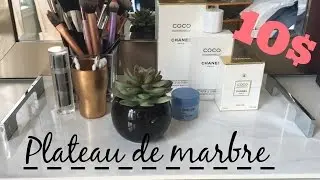 Plateau de marbre